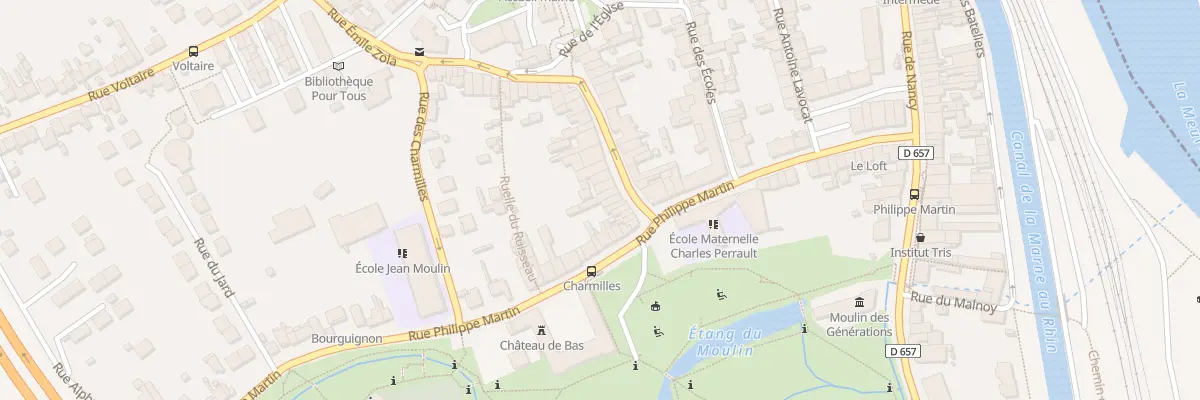 Plan du 14B Rue Emile Zola à Champigneulles