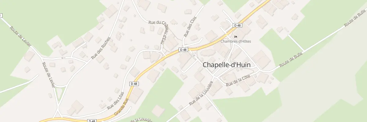 Plan du 2 Rue de la Mairie à Chapelle-d’Huin