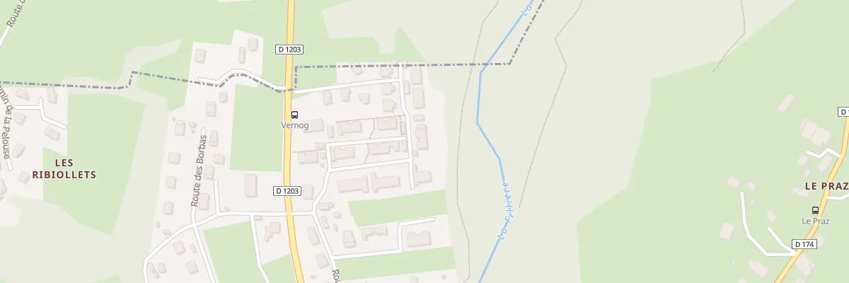 Plan du 107 Imp de la Fillière à Fillière