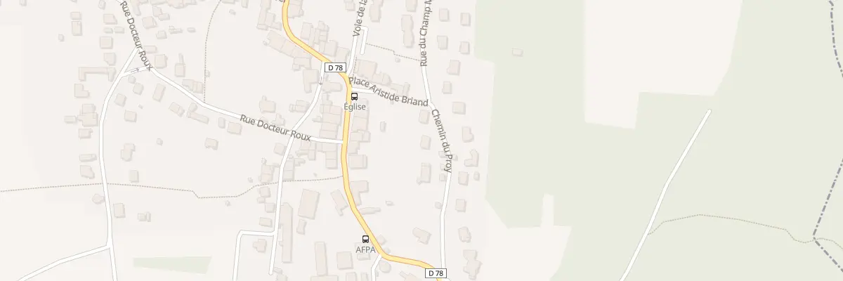Plan du 4 Che du Proy à Navenne