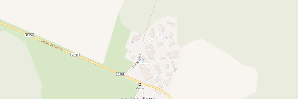 Plan du 1 Lot des Noyers à La Chevillotte
