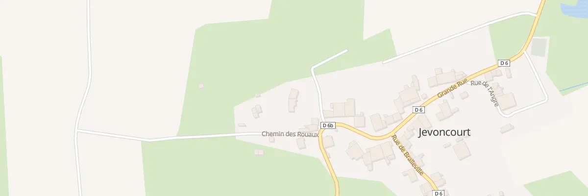Plan du 1 Au Jard à Jevoncourt