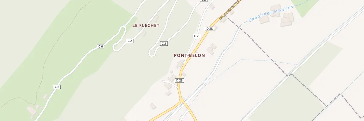 Plan du 2411 Rte de la Colline à La Trinité
