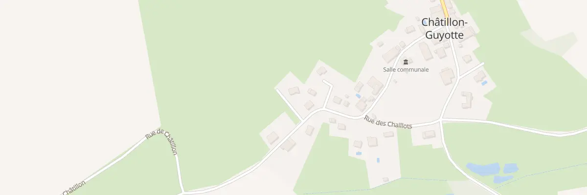 Plan du 5056 La Grande Corvee à Châtillon-Guyotte