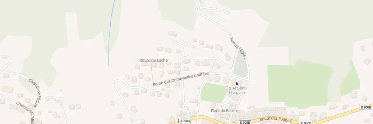 Plan du 5224 Rte de Loche à Remollon