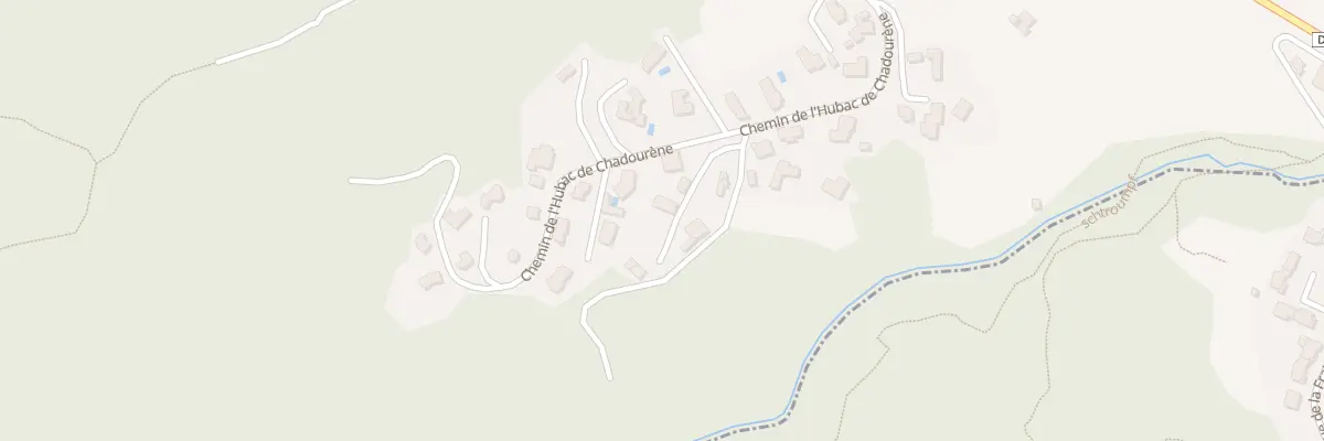 Plan du 5090E L’Hubac de Chadourene à Champtercier
