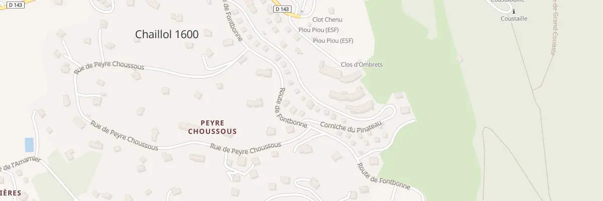 Plan du 5044D Cor du Pinateau à Saint-Michel-de-Chaillol