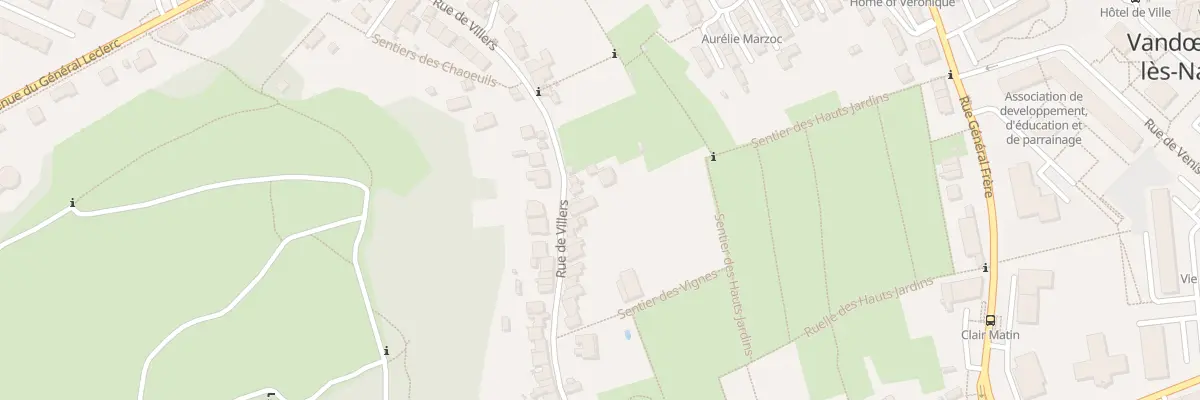 Plan du 56 Rue de Villers à Vandœuvre-lès-Nancy