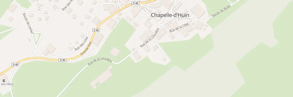 Plan du 5 Rue de la Louvière à Chapelle-d’Huin