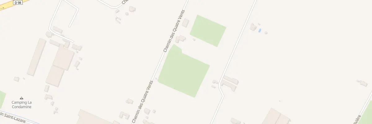 Plan du 6 Che des Quatre Vents à Hyères