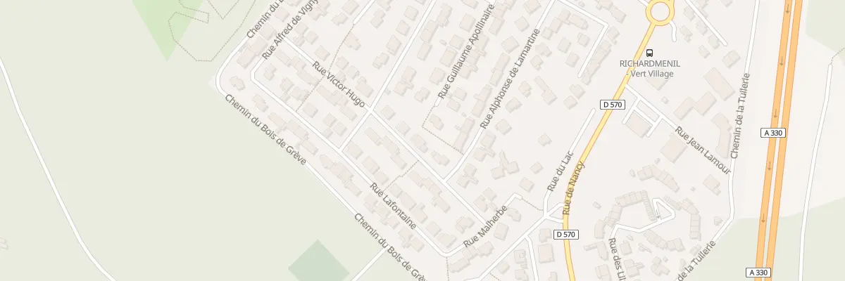 Plan du 4 Rue Victor Hugo à Richardménil