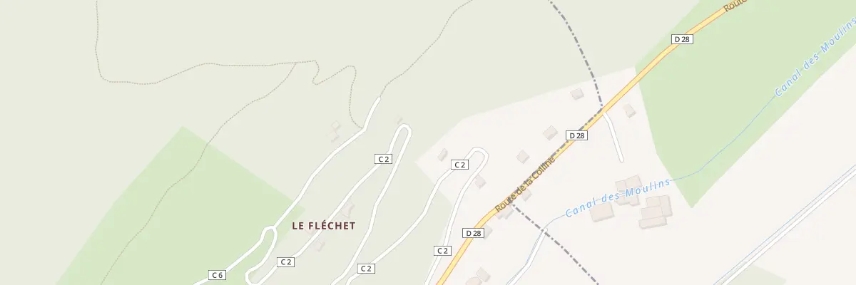 Plan du 2571 Rte du Flechet à La Trinité