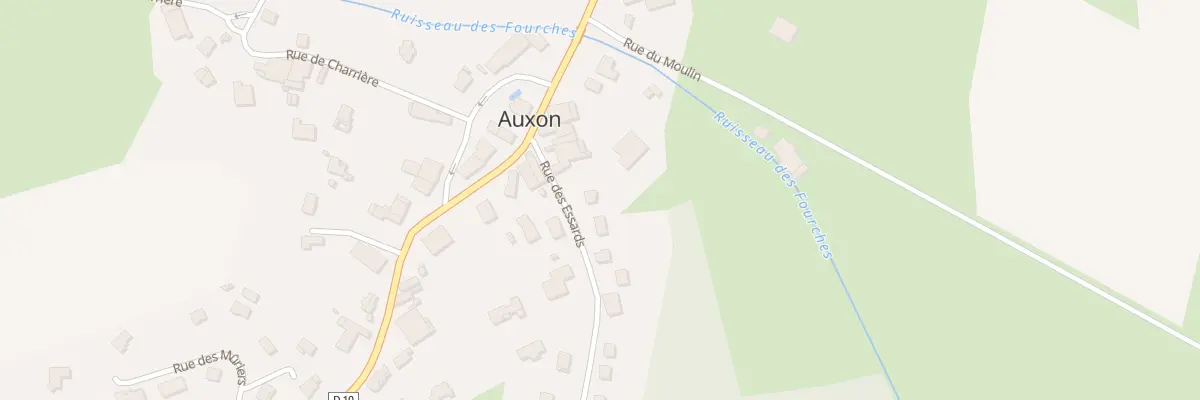Plan du 5 Rue des Essards à Auxon