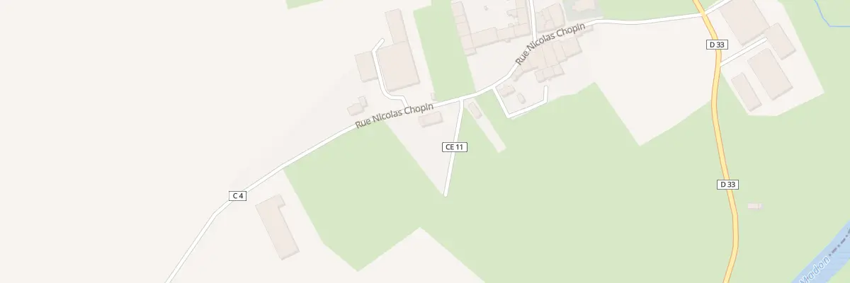 Plan du 11 Rue Nicolas Chopin à Marainville-sur-Madon