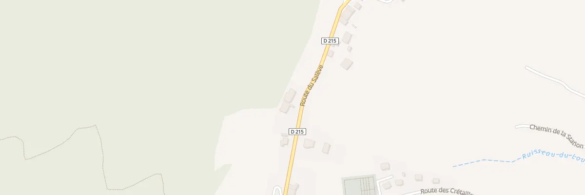 Plan du 383 Rte du Saleve au Sappey