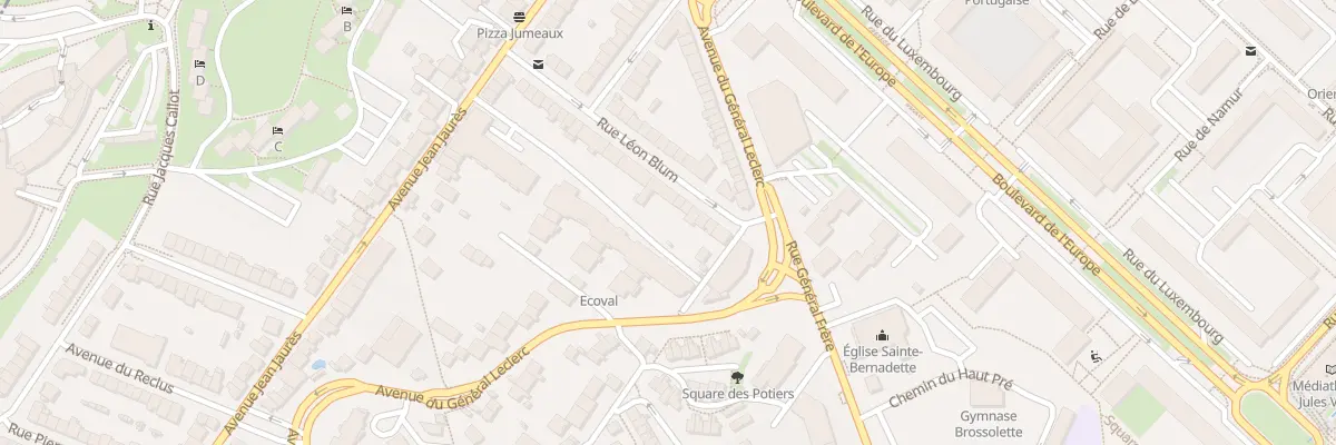 Plan du 11 Rue Léon Blum à Vandœuvre-lès-Nancy