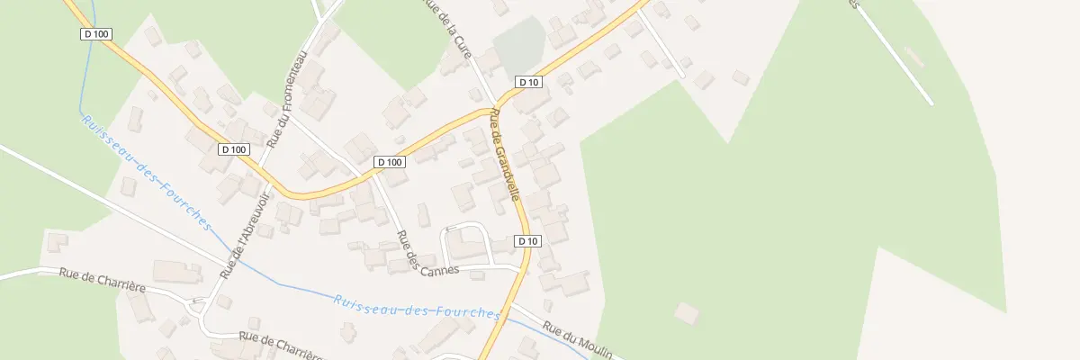 Plan du 48 Rue de Grandvelle à Auxon