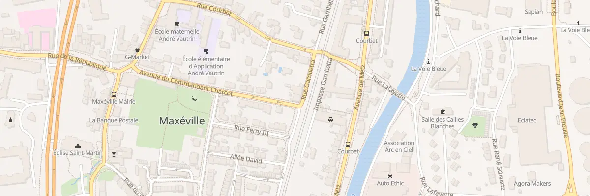 Plan du 27 Rue Gambetta à Maxéville