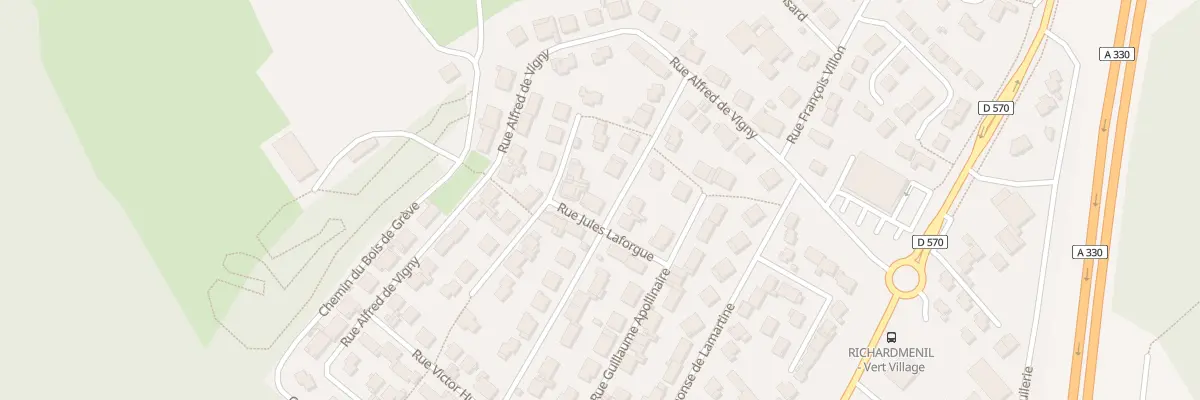 Plan du 11 Rue Joachim du Bellay à Richardménil