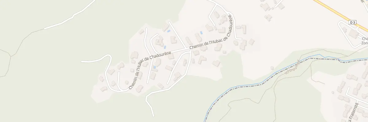 Plan du 471 Che de l’Hubac de Chadourene à Champtercier