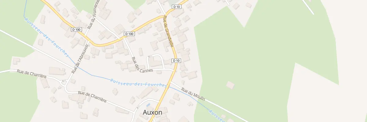 Plan du 42 Rue Grandvelle à Auxon