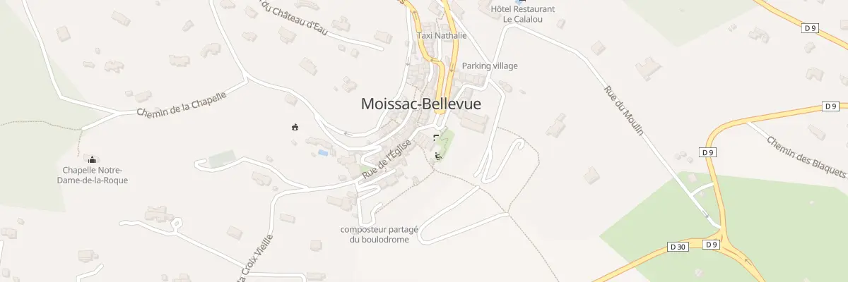Plan du 5017 Le Village à Moissac-Bellevue