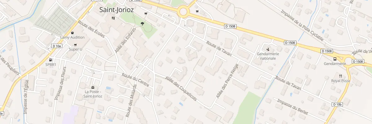 Plan du 214 Rte de Tavan à Saint-Jorioz