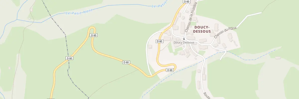 Plan du 5113 La Renne à Doucy-en-Bauges