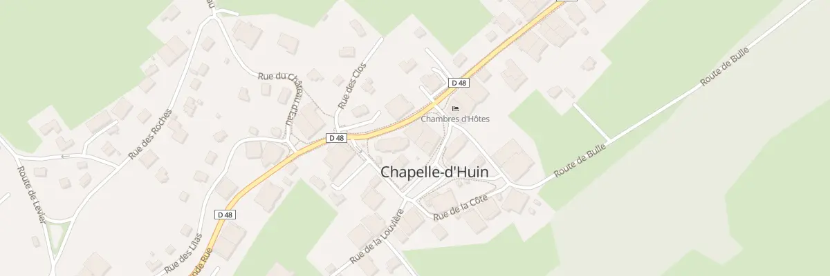 Plan du 37 Grande Rue à Chapelle-d’Huin