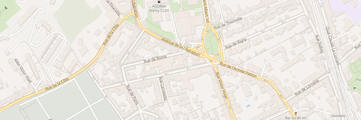 Plan du 8T Rue de Turique à Nancy