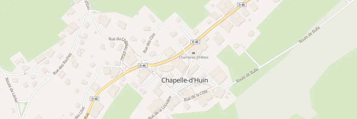 Plan du 37 Rue Grande Rue à Chapelle-d’Huin