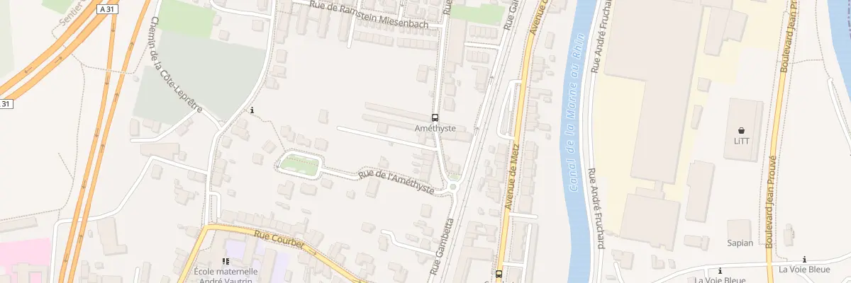 Plan du 13 Rue de Lorraine à Maxéville
