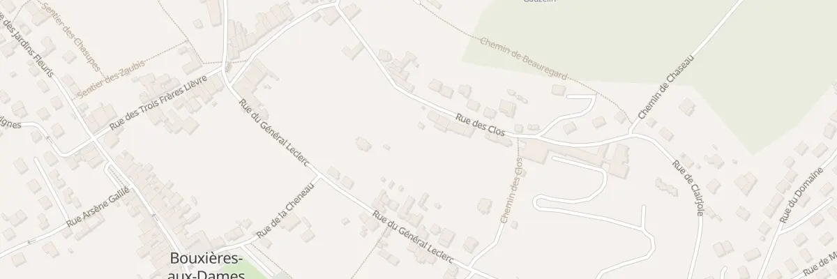Plan du 9 Rue des Clos à Bouxières-aux-Dames