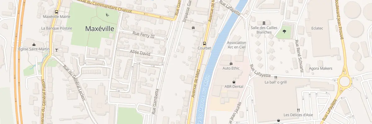 Plan du 71 Av de Metz à Maxéville
