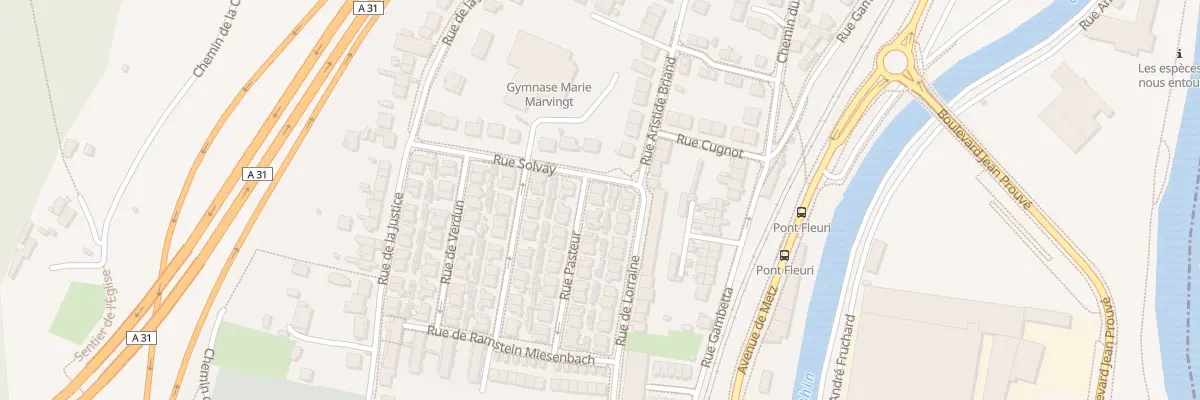 Plan du 26 Rue Pasteur à Maxéville