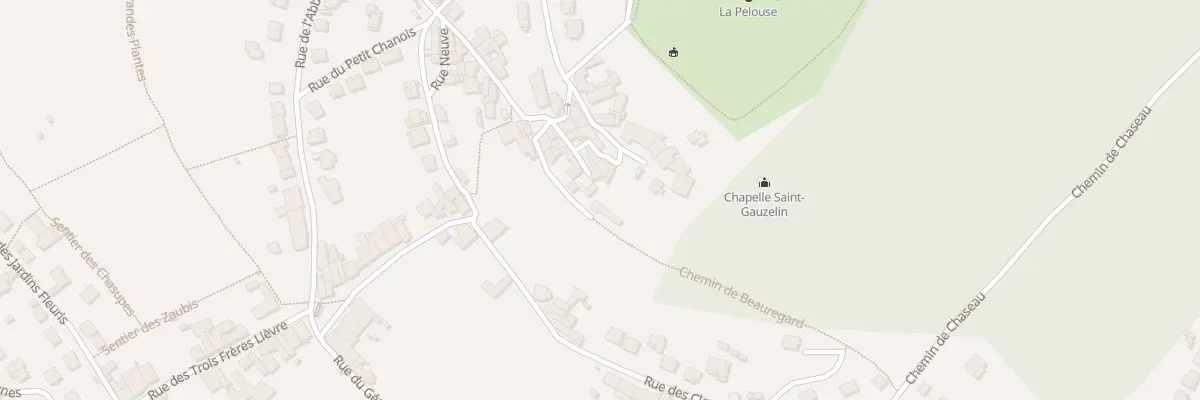 Plan du 6C Rue St Gauzelin à Bouxières-aux-Dames