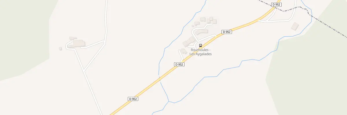 Plan du 7070 Les Galades à Roumoules