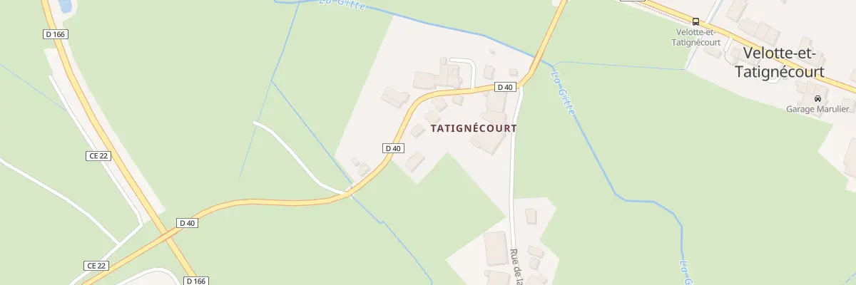 Plan du 3B Rte de la Libération à Velotte-et-Tatignécourt