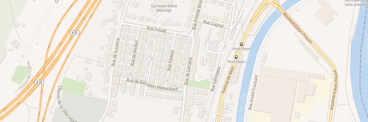 Plan du 51 Rue de Lorraine à Maxéville