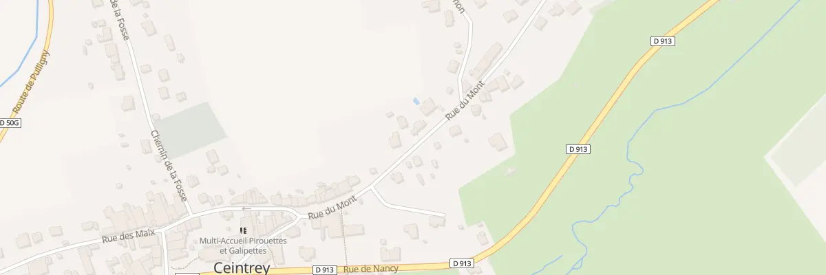 Plan du 41 Rue du Mont à Ceintrey