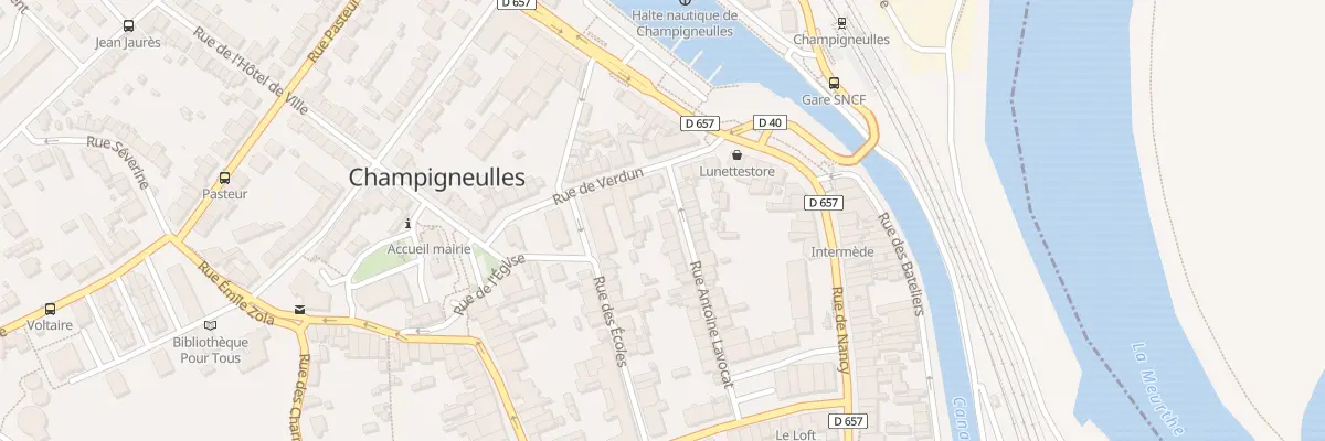 Plan du 29 Rue Antoine Lavocat à Champigneulles