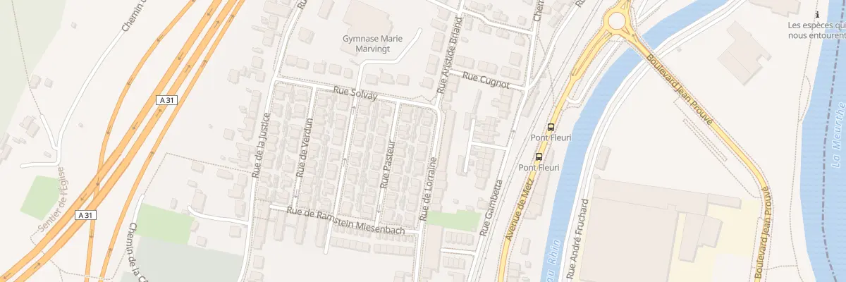Plan du 57 Rue de Lorraine à Maxéville
