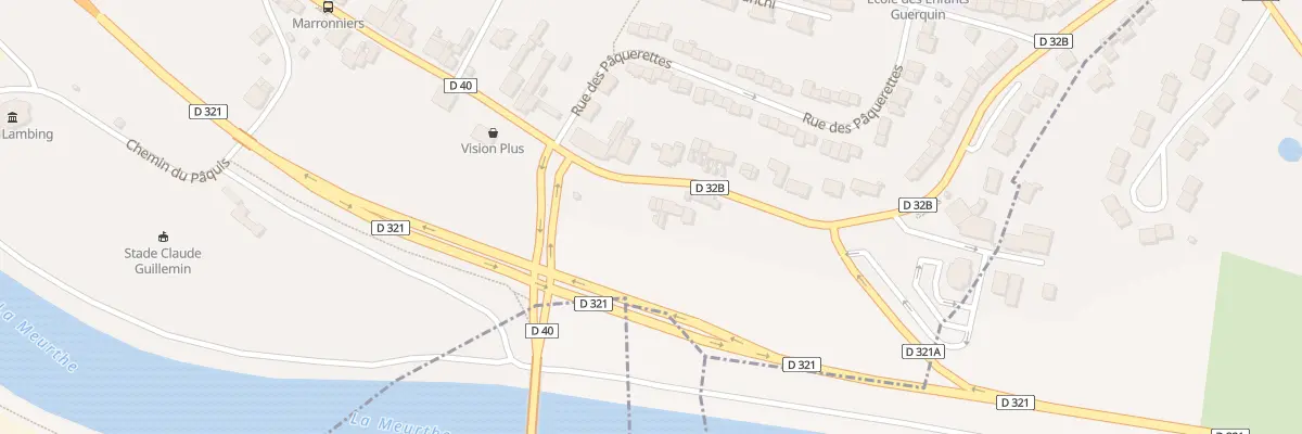 Plan du 2 Rue du Témeraire à Bouxières-aux-Dames