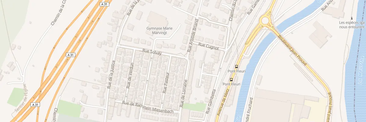 Plan du 63 Rue de Lorraine à Maxéville