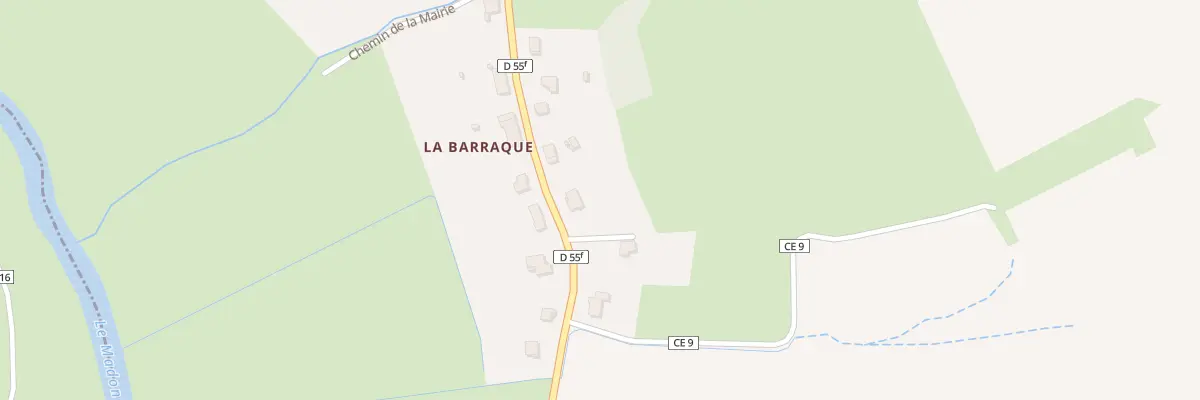 Plan du 11 Rte de Mirecourt à Vomécourt-sur-Madon