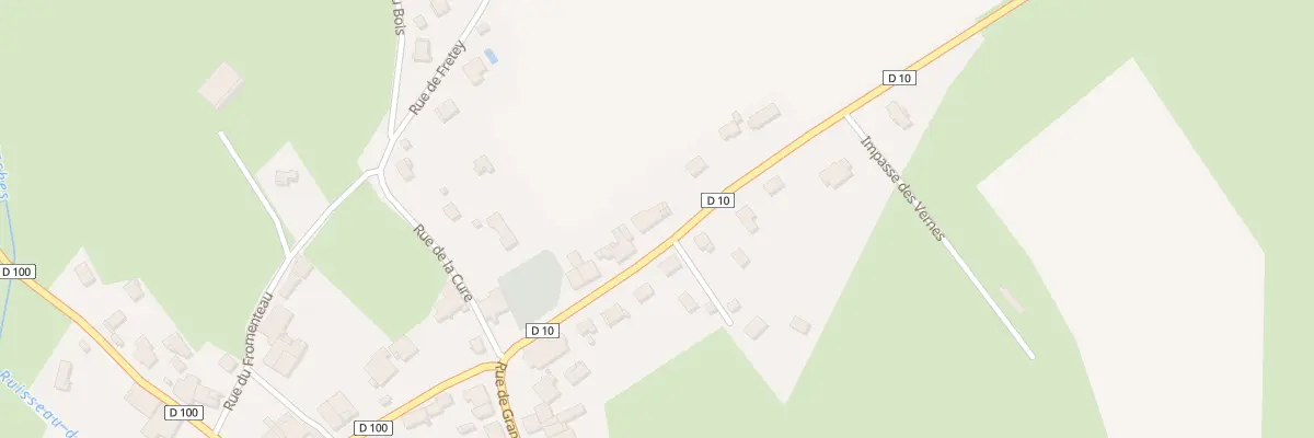 Plan du 51 Rue de Grandvelle à Auxon