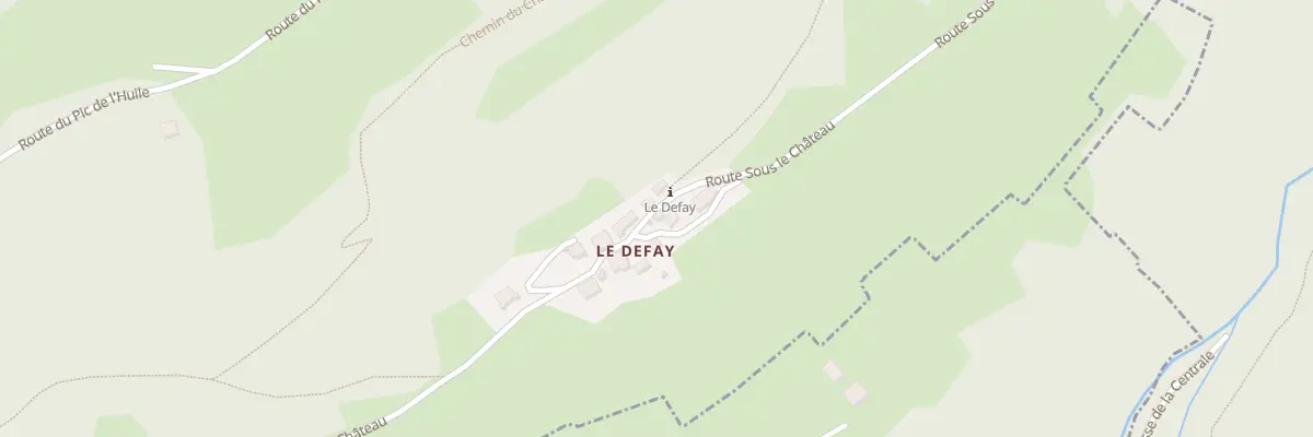 Plan du 1615 Rte sous le Château à La Table