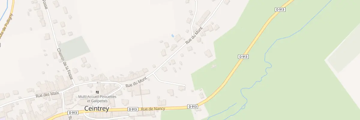 Plan du 12A Rue du Mont à Ceintrey