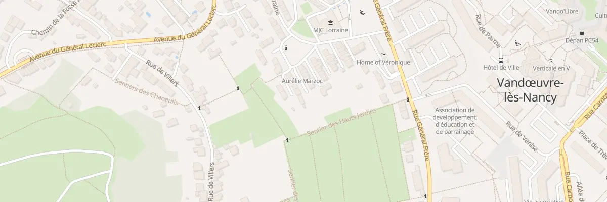 Plan du 65B Rue de Lorraine à Vandœuvre-lès-Nancy