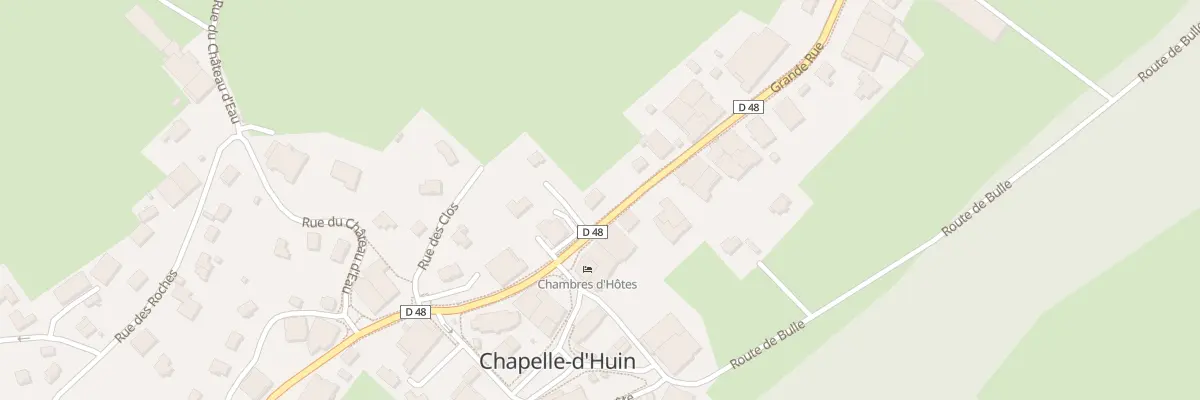 Plan du 24 Rue Grande Rue à Chapelle-d’Huin